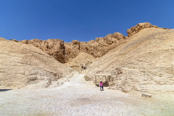 Долина Царів Також Відомий Долина Царів Долина Єгипті Період Приблизно — стокове фото