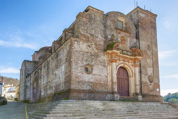 Iglesia Inacabada También Conocida Como Nueva Del Cementerio Neoclásica Pueblo — Foto de Stock