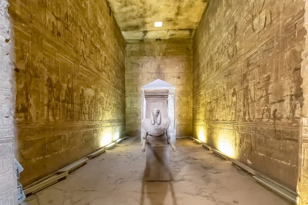 Temple Horus Edfou Egypte — Photo