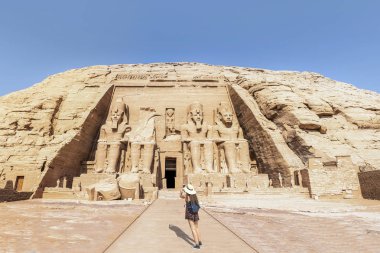 Abu Simbel, büyük Tapınağı Ramses II, Mısır