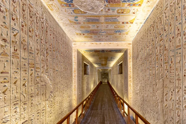 Corridor Luxor Egypt — Stock Photo, Image