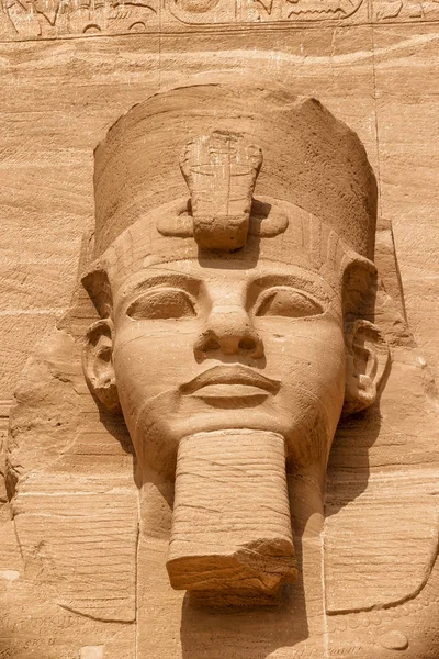 Abu Simbel Det Stora Templet Ramses Egypten — Stockfoto
