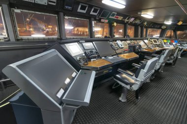 Gemi Denetim Masası Kaptan'ın bridge uygulamasında