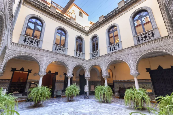 Séville Espagne Janvier 2019 Intérieur Palais Comtesse Lebrija Séville Andalousie — Photo