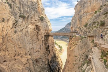 Gaitanes el Caminito del Rey (The King gorge Bridge'de