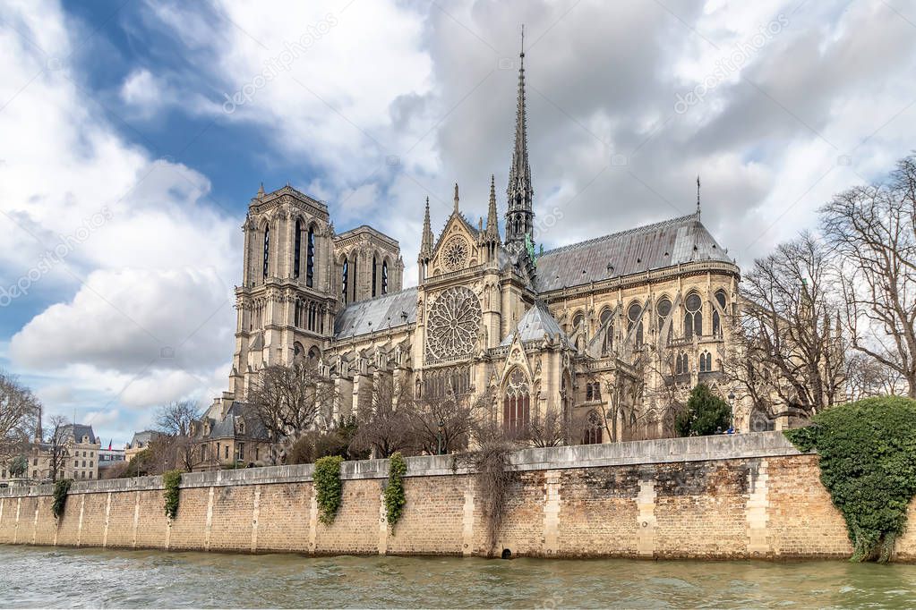 Notre Dame de Paris Cathedral, most beautiful Cathedral in Paris