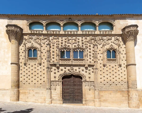 Jabalquinto Palast Baeza Renaissance Stadt Der Provinz Jaen Weltkulturerbe Andalusien — Stockfoto