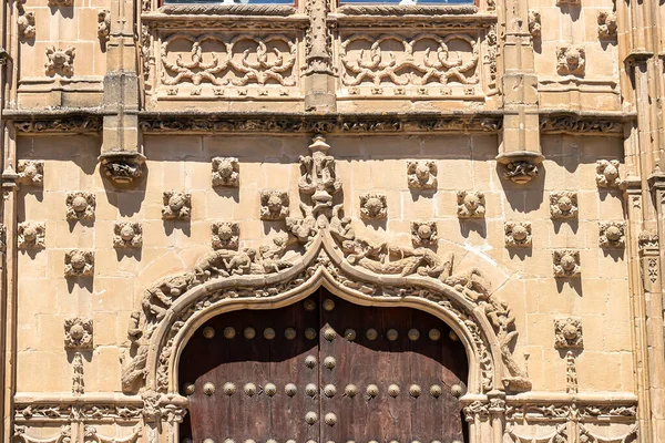 Detalle Del Palacio Jabalquinto Baeza Ciudad Renacentista Provincia Jaén Patrimonio — Foto de Stock