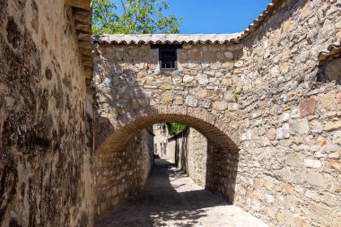 Orta Çağ 'ın Baeza, Jaen, İspanya.
