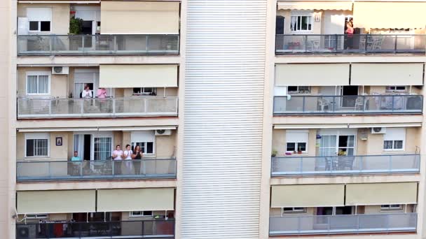 Huelva España Mayo 2020 Después Casi Meses Con Pérdida Espíritu — Vídeo de stock