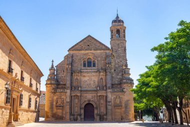 El Salvador 'un Kutsal Şapeli (Sacra Capilla del Salvador) Plaza de Vazquez de Molina, Ubeda, Jaen Eyaleti, Endülüs, İspanya, Batı Avrupa.