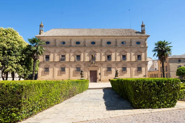 バスケス モリナ宮殿 Vazquez Molina Palace スペインのウベダにあるルネサンス様式の宮殿 — ストック写真