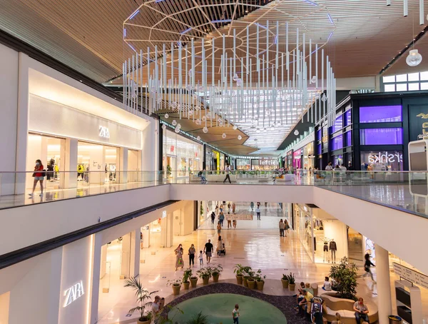 Севиль Испания Сентября 2020 Года Interior Lagoh Sevilla Shopping Mall — стоковое фото
