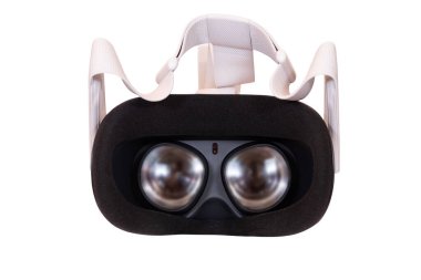 Huelva, İspanya-13 Ekim 2020: Oculus Görev 2 'nin İçi, VR' nin bir sonraki nesli. Yeniden dizayn edilmiş bir form faktörü, yeni dokunmatik kontrolörleri ve şimdiye kadarki en yüksek çözünürlüklü ekran