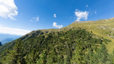 South Tyrol İtalya 'daki Schern Dağı' nın Manzarası Kaliteli Fotoğraf
