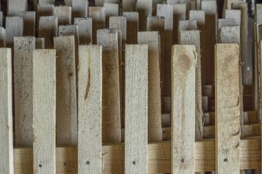 Ahşap çit. Arka plan, doku  