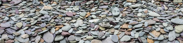 Kamienistej Plaży Nad Brzegiem Tło — Zdjęcie stockowe