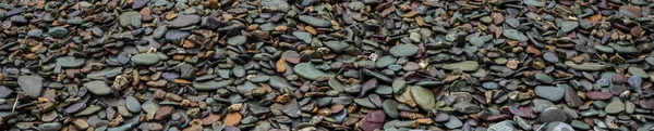 海岸の小石のプライベートビーチ バック グラウンド — ストック写真