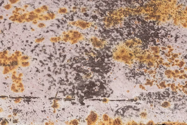 Oude Roestige Bekraste Oppervlak Van Ijzer Roze Verf Grunge Textuur — Stockfoto