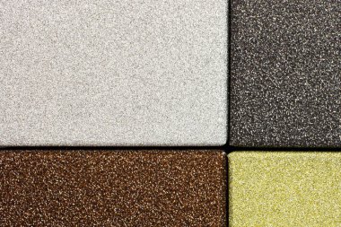 Geometrik arka plan. Farklı renkteki Parlatıcı dokusuna