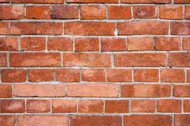 Tuğla duvar dokusu üzerinde rustik arka plan stili  