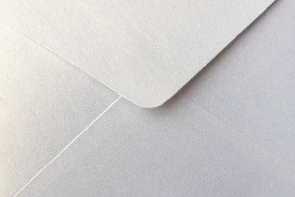 Abstract Background White Color Detail Envelope Close Copy Space — Stock Photo, Image