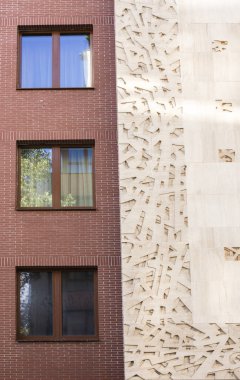 mimari, stil ve materyaller karıştırma ayrıntıları. Doku arka plan