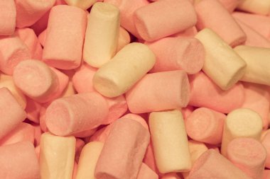 bir silindir şeklinde marshmallow. Arka Plan Dokusu