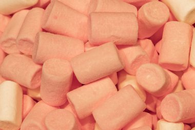 pembe marshmallow şeklinde silindir. Arka Plan Dokusu