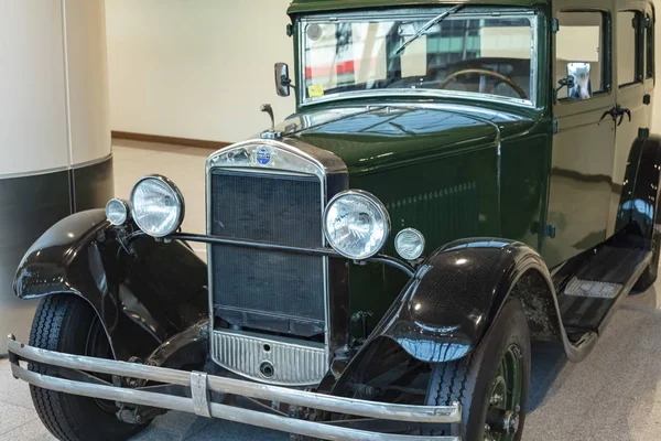 Moscow Russia May 2019 Exhibition Retro Cars Domodedovo Airport Vintage — Stock Photo, Image