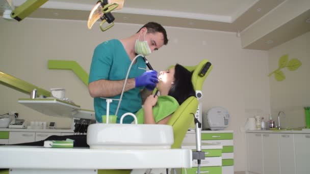 Consultório Dentista — Vídeo de Stock