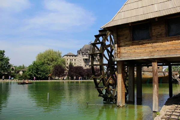 Stanisici Bosnië Mei 2018 Houten Watermolen Buurt Van Het Meer — Stockfoto