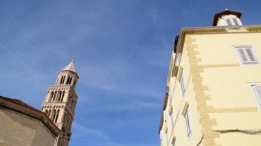 Split, Hırvatistan çan kulesinde ile Saint Domnius katedral