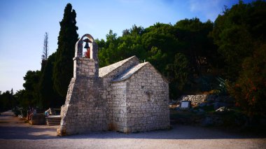 Kilise St Nikola Traveller Split, Hırvatistan 22 Ekim 2017