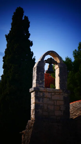 スプリット クロアチア教会聖ニコラ トラベラーの鐘 — ストック写真