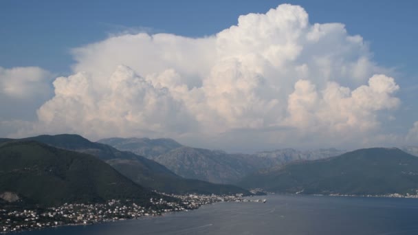 Краса Котор Чорногорії — стокове відео