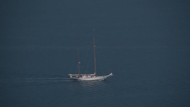 Sailing Ship Sea — Stock Video