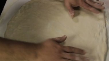 Profesyonel şef yapımı Pizza Hamur