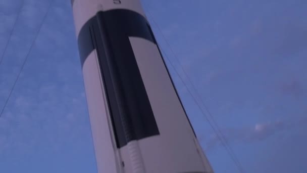 Kennedy Space Center Florida Estados Unidos Rocket Garden View Merritt — Vídeo de stock