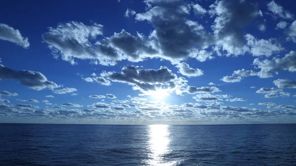 Krásné Moře Perfektní Obloha — Stock fotografie