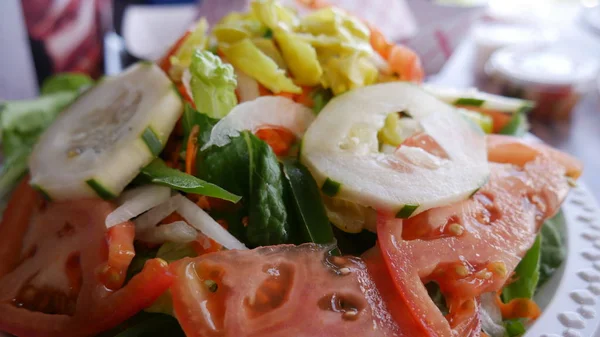 Colorful Variety Salad Food — Stock Photo, Image