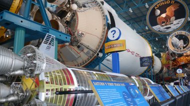 Ziyaret Kennedy Uzay Merkezi Florida - 6 Kasım 2018