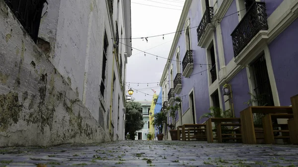 Ulice Starego Miasta San Juan Portoryko — Zdjęcie stockowe