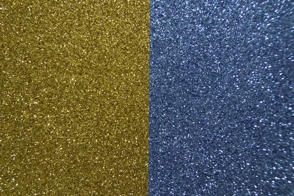 Mavi ve Altın parıltılı doku soyut arka plan