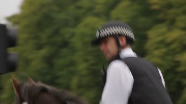 Ottobre 2011 Londra Gran Bretagna Regno Unito Regno Unito Polizia — Video Stock