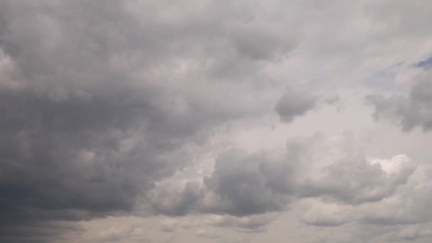 Stürmische Wolken Zeigen Die Kraft Der Natur — Stockvideo