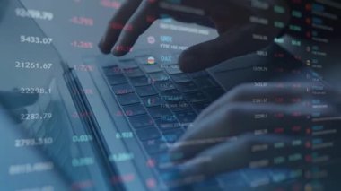 Sanal ekranlı iş konsepti