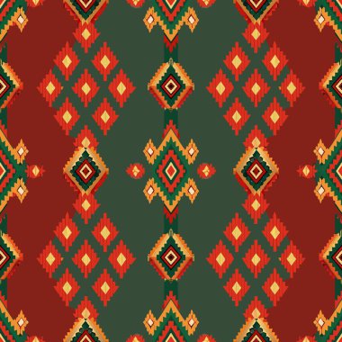 Kusursuz etnik süs. vektör sanatı