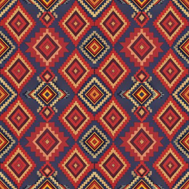 Etnik boho kusursuz desen. Yazdır. arka plan tekrarlanıyor. Kumaş tasarımı, duvar kağıdı.