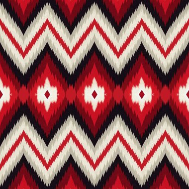 Geometrik şekilli kusursuz desen vektör çizimi